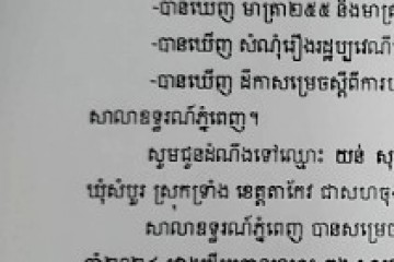 លិខិតជូនដំណឹងអំពីការបញ្ជូនសាលដីកាតាមការផ្សាយជាសាធារណៈ