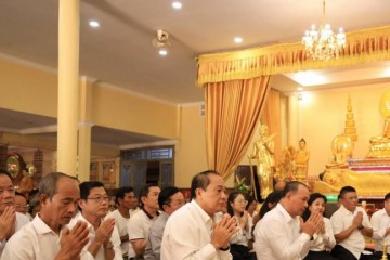 សាលាឧទ្ធរណ៍ និងមហាអយ្យការអមសាលាឧទ្ធរណ៍ភ្នំពេញ បាននាំយកទៀនព្រះវស្សា និងទេយ្យទាន ប្រគេនព្រះសង្ឃគង់ចាំព្រះវស្សានៅតាមបណ្តាវត្តទាំង៤ ក្នុងឃុំព្រៃស្វាយ ស្រុកមោងឫស្សី ខេត្តបាត់ដំបង